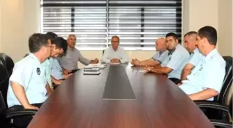 Başkan Pekel Zabıta Ekipleriyle Bir Araya Geldi