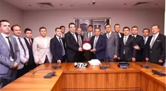 Manisaspor Yönetim Kurulu'ndan Tff'ye Ziyaret