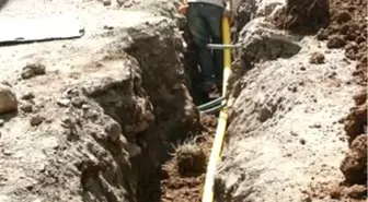 Gerede'de Doğalgaz Çalışmaları Sürüyor