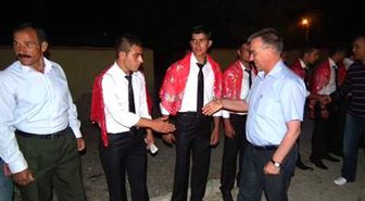 Ortaköy'de Askerler Törenle Uğurlandı