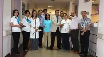 Akdeniz Üniversitesi Hastanesi'nde Bayram Ziyareti