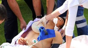 Kazada Yaralanan Genç, Ambulans Helikopterle Tokat'a Getirildi
