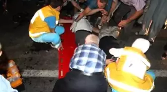 Motosikletle Bisiklet Çarpıştı