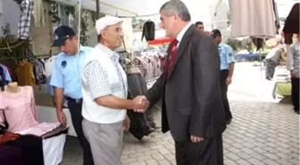 Başkan Yakut Halk Pazarını Ziyaret Etti