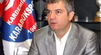 Kardemir Karabükspor Kulüp Başkanı Nevzat Şahin.'Gecen Sezon Başlayan Türk Futbolundaki Kaosun Hala...