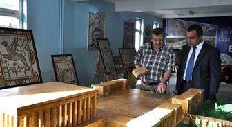 Kaymakam Kadıoğlu'ndan Başkan Baş'a Ziyaret
