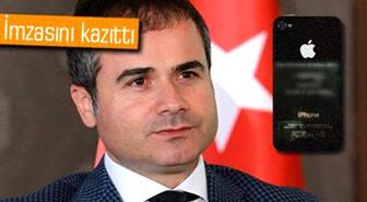 Suat Kılıç'tan İmzalı İphone
