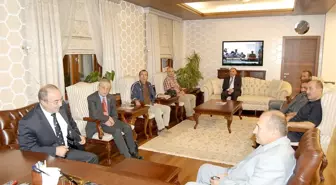 Çorum Gazeteciler Cemiyeti'nden Vali Başköy'e Hoşgeldin Ziyareti