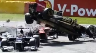 Formula 1'de Akılalmaz Kaza