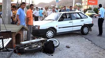 Ortaca'da Trafik Kazası; 2 Yaralı