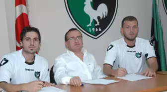 Denizlispor İsmail ve Anıl Dilaver ile Sözleşme İmzaladı