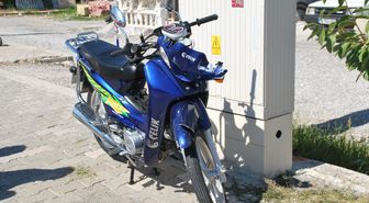 Motosiklet El Arabasına Çarptı: 1 Yaralı