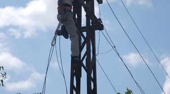 Patnos'ta Elektrik Hattı Yer Altına Alınıyor