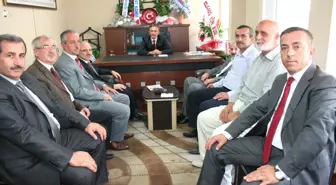 Saadet Partisi'nden, MHP İl Başkanı Ayan'a Ziyaret