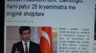 Davutoğlu: Arnavut Halkı ile Ortak Bir Kültür ve Tarihe Sahibiz