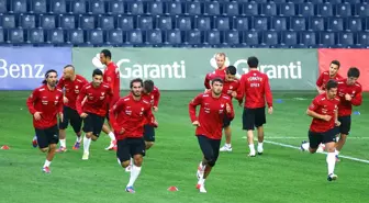 A Milli Takım, Estonya Maçının Hazırlıklarını Sürdürdü