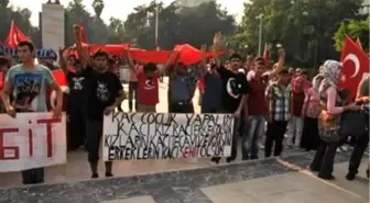 Adana'da Terör Protestoları