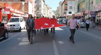 Kastamonu'da Teröre Lanet Mitingi Düzenlendi