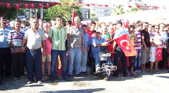 Şehidi 10 Binler Uğurladı