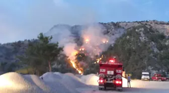 Milas'ta 3 Noktada Başlayan Yangın Kısmen Kontrol Altına Alındı
