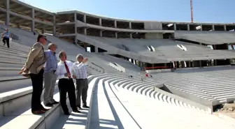 Timsah Arena Stadı'nın Yapım Çalışmaları