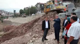 Başkan İncelemelerde Bulundu