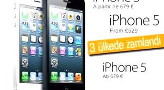 İphone 5 Avrupa'ya Zamlı Geliyor