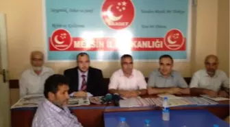 Saadet Partisi Mersini Taradı