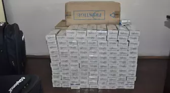 Gördes'te Kaçak Sigara Operasyonu