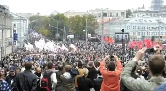 Rusya Muhalefetinden Büyük Protesto Eylemi