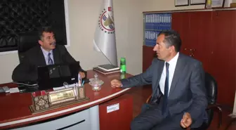 Ağrı Damızlık Yetiştiriciler Birliği Başkanı Nizamettin Şahin'in Kurum Ziyaretleri