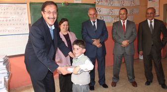 Başkan Bulutlar, Minik Öğrencileri Yalnız Bırakmadı…