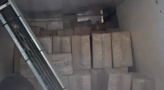 35 Bin 500 Paket Kaçak Sigara Yakalandı