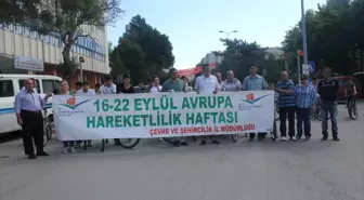 Çankırı'da 'Dünya Otomobilsiz Yaşam Günü' Kutlandı