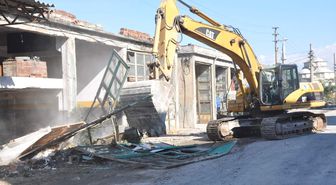 Eski Sanayi Sitesi Yıkılıyor