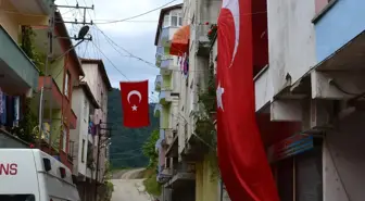 Samsun'daki Şehit Evine Ateş Düştü