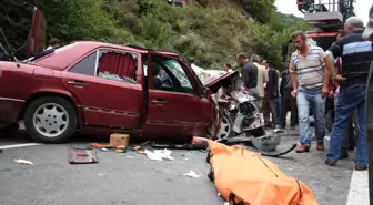 Trabzon'da Trafik Kazası: 1 Ölü, 4 Yaralı