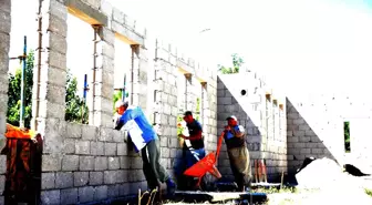 Mustafapaşa Beldesinde Taziye Evi İnşaatı Tamamlanıyor