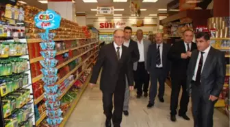 Vali Özçimen'den Savcılar Marketi Ziyaret