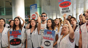 Filipinli İşçilere Hava-İş'ten Destek