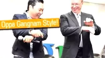 Gangnam Style Çılgınlığına Google Ceo'su Eric Schmidt de Katıldı