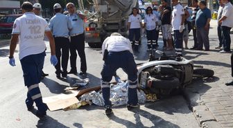 Beton Mikserinin Altında Kalan Şahıs Öldü