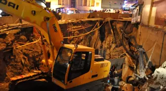 Erzurum'da Göçük: 4 İşçi Toprak Altında