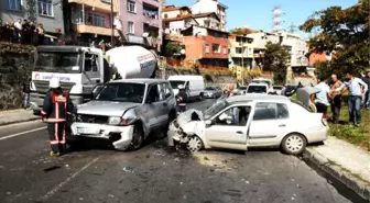 Kağıthane'de Kaza: 5 Yaralı