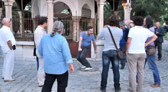 Karikatürcüler Akşehir'de Dünyanın Ortasına Ayak Bastı