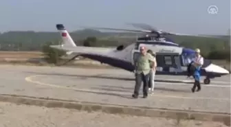 Avustralyalı Aile, Gelibolu Yarımadası'na Helikopterle Geldi