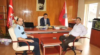 Milas Belediye Başkanı Tokat'tan Emniyet Müdürüne Hoş Geldin Ziyareti