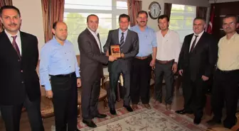 Tagid'den Çorlu Kaymakamı Hulusi Doğan'a Ziyaret