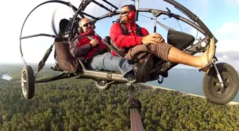 Vali Yaman Demirköy'ü Paramator ile 650 Metre Yüksekten İnceledi