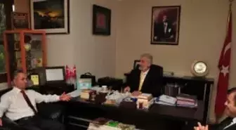 Başkan Uzun Müftü Küçük'ü Ziyaret Etti